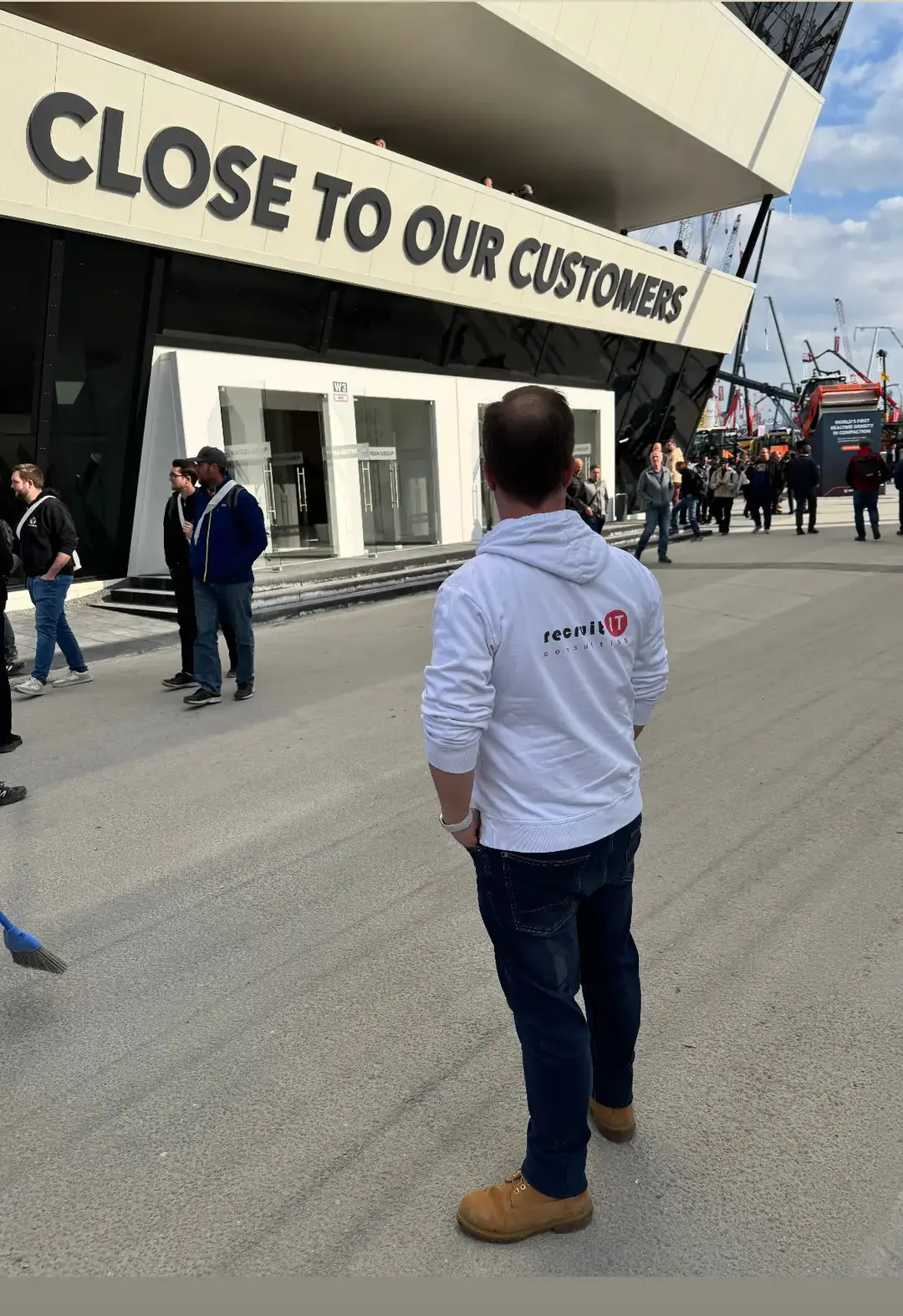 Nah am Kunden auf einer Messe